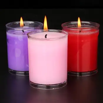 

1pc Low Temperature Candles Home Decoration Romantic Strawberry Flavor Flirting Wax Dripping Candles Toys For Couples Lovers A35