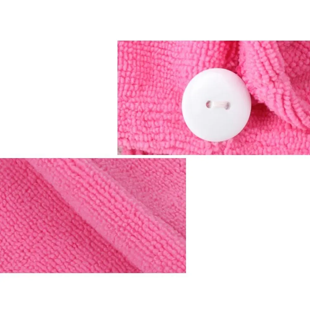 Microfiber Bath Towel Hair Fast Dry Quick Drying Lady Bath Towel Soft Shower Cap Hat For Lady Man Turban Head Wrap Bathing Tools