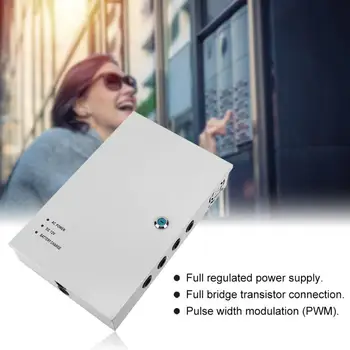 

Power Supply Box 12V-30A-18CH UPS Access Control Backup Battery Power Supply Box Door Access Power Supply