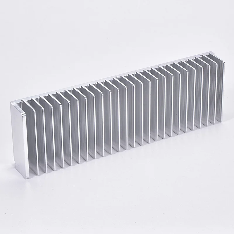 

1pcs Silver 263*40*80MM aluminum cooling Amplifier radiator aluminum heatsink New