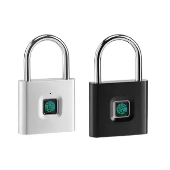 

Fingerprint Keyless Door Lock Smart Biometric Electronic Padlock Anti-theft