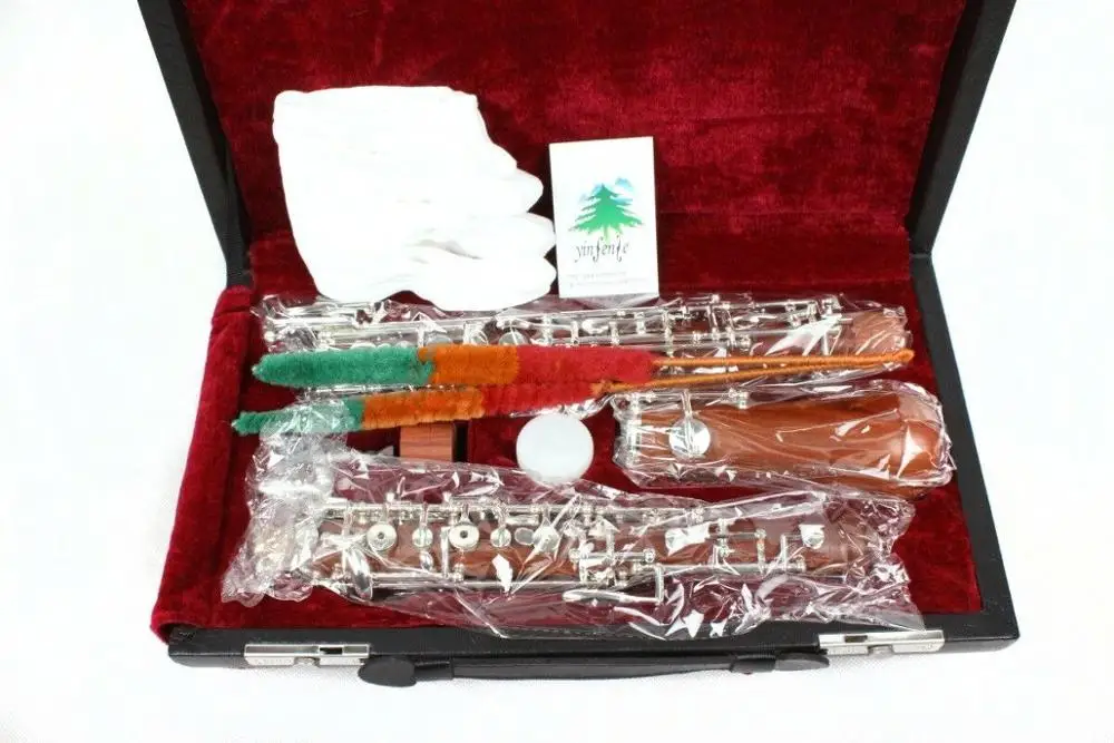 

New oboe Nice Sound C key rosewood Body 3rd Octave left F Profession #A7