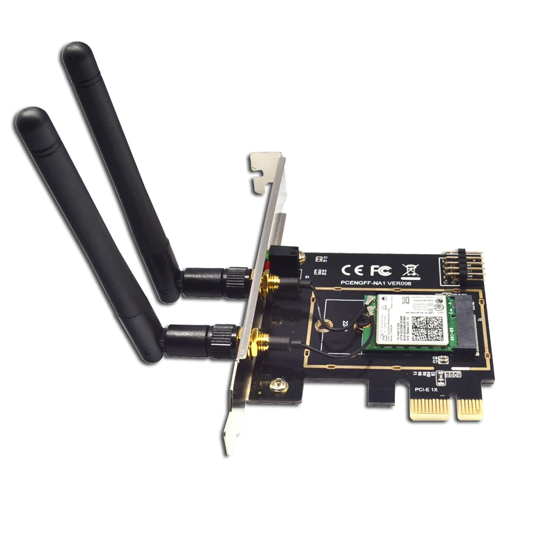 M.2 NGFF ключ A+ E к Мини PCI-E адаптер беспроводной Wi-Fi Bluetooth сетевой карты конвертер PCI-Express 1X M2 NGFF поддержка 2230 2242
