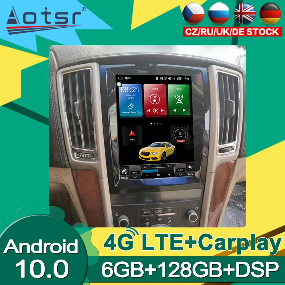 

Android Car Radio Multimedia Player GPS Navigation For Cadillac Escalade SLS 2007 2008 2009 - 2012 Voice Control Head Unit DPS