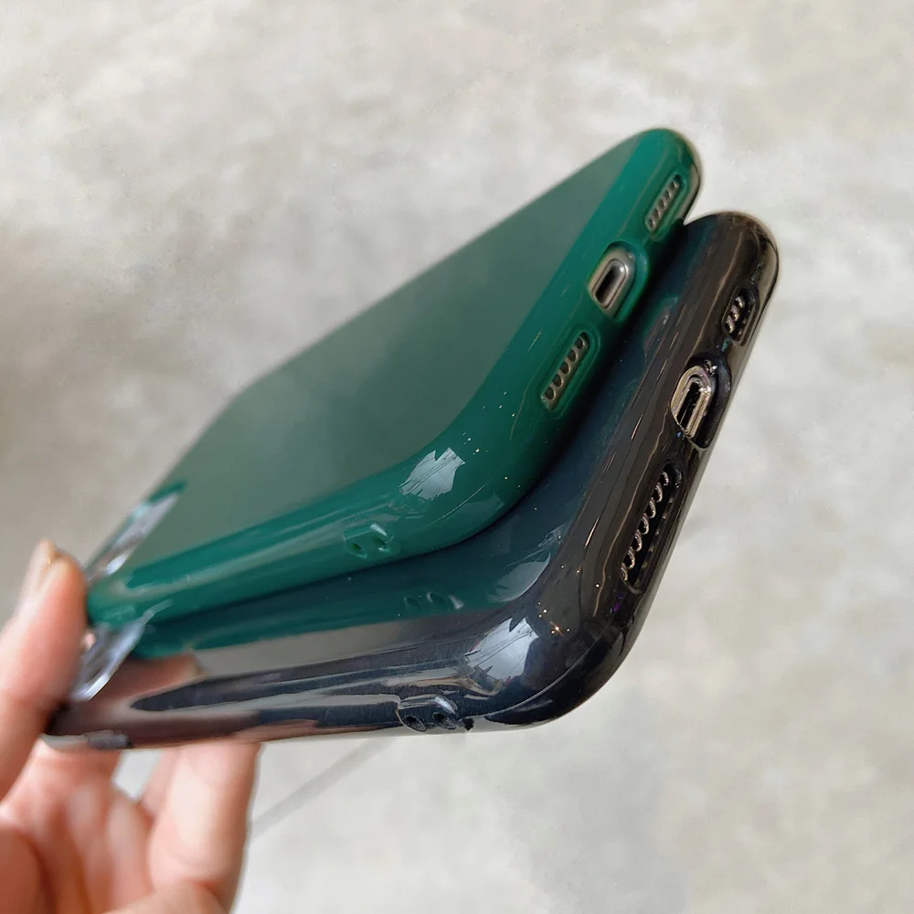 Candy Color Soft Silicone Jelly Phone Case for iPhone X XS XR 7 8 Plus Protective Glossy Back Cover for iPhone 13 11 12 Pro Max Candy Color Soft Silicone Jelly Phone Case for iPhone X XS XR 7 8 Plus Protective Glossy Back Cover for iPhone 13 11 12 Pro Max