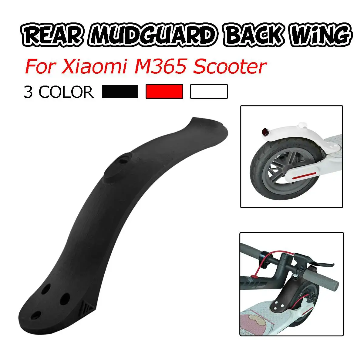 Модернизированное крыло короткий Ducktail для Xiaomi M365/M187/Pro Новая версия заднее крыло для Xiaomi M365 аксессуары для скутера