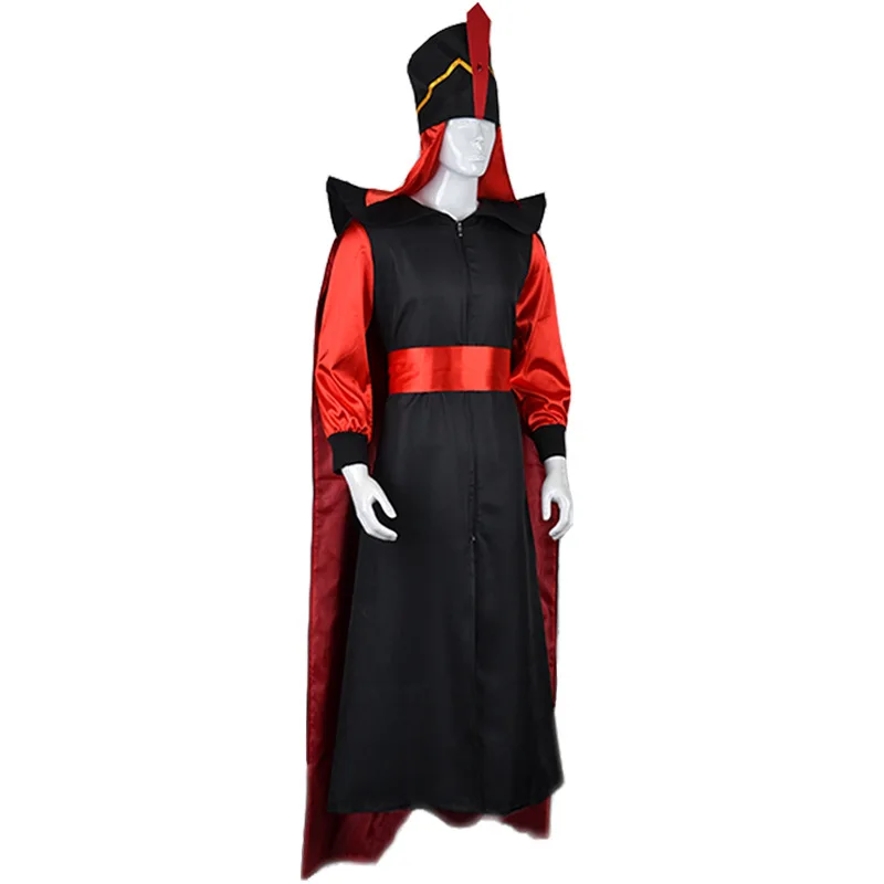 Crack pot verkoper negatief De Magische Lamp Aladdin Jafar Cosplay Kostuum Outfits Wizard Jafar Gewaad  Volwassen Rollenspel Halloween Kostuum|Anime Kostuums| - AliExpress