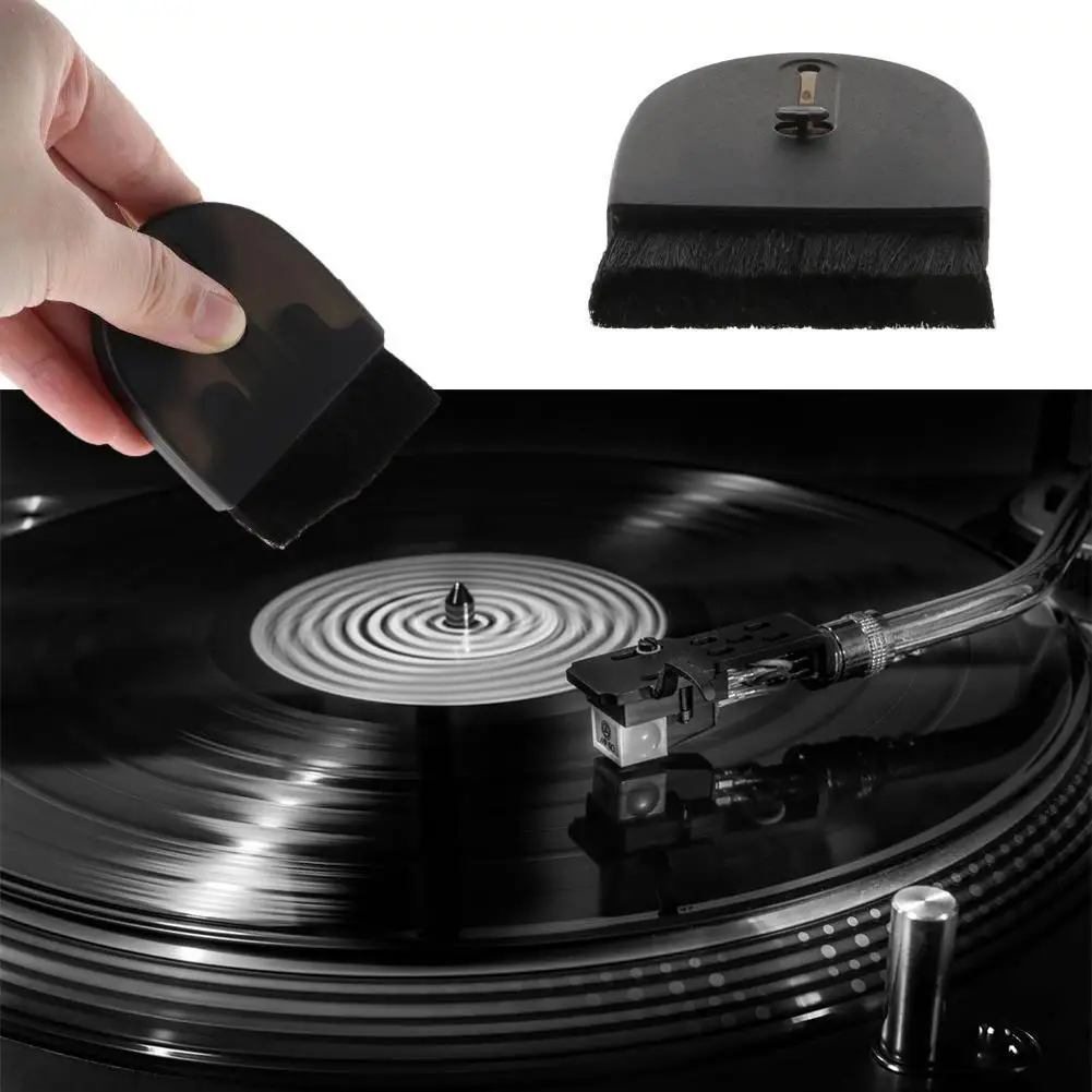 Turntable Cleaning Brush for Lp vinyl Record Player Anti static Record