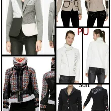 DESIGUAL, испанский стиль, разные стили курток, Женский деловой костюм, модная вышивка