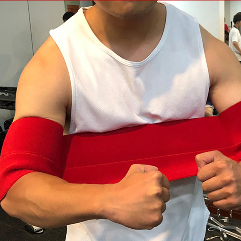 Bench Press Slingshot Powerlifting Strength Increase Nylon Band Elbow Sleeves Weightlifting Fitness Exercise Elbow Support Band