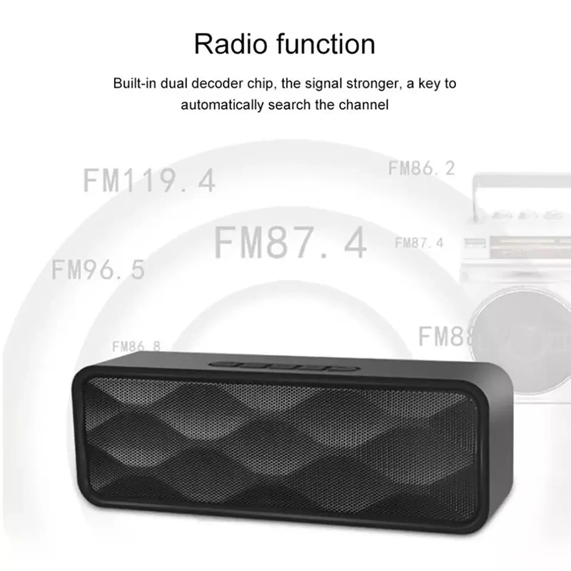 Беспроводной Bluetooth динамик hifi звуковой эффект сабвуфер громкость диктор домашний радио компьютерный динамик CC062