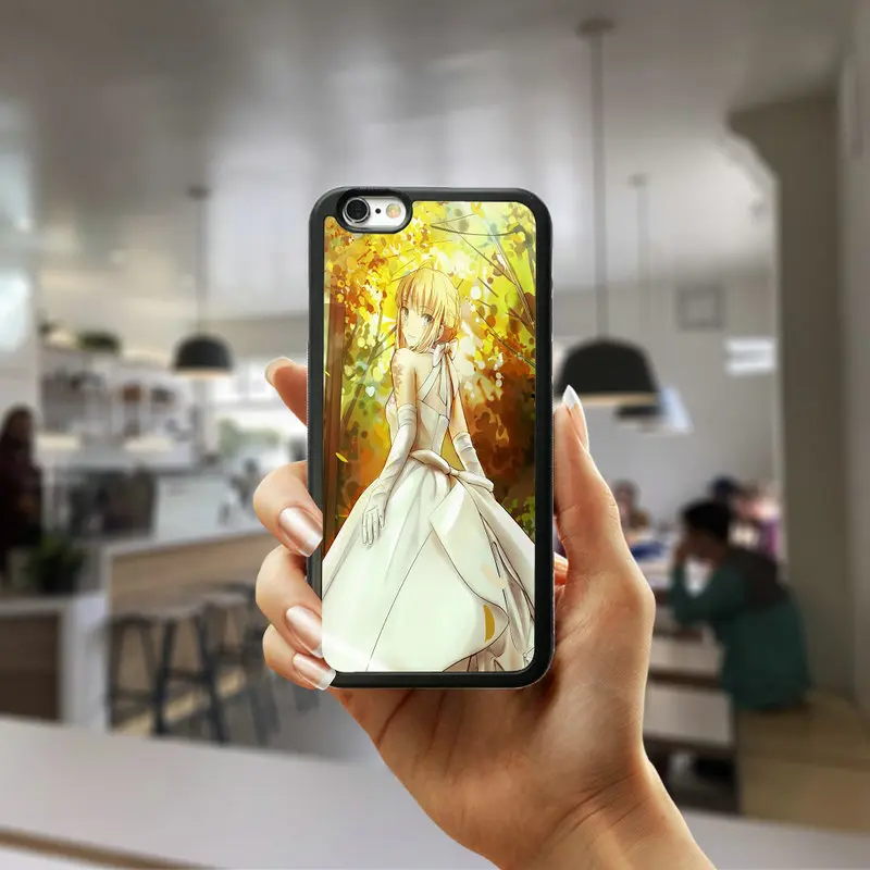ПК жесткий пластиковый чехол для телефонов чехлы для iphone 8 7 6 6S Plus X XR XS Max 5s 5 SE 4 4s Shell Zero Fate Stay Night Unlimited