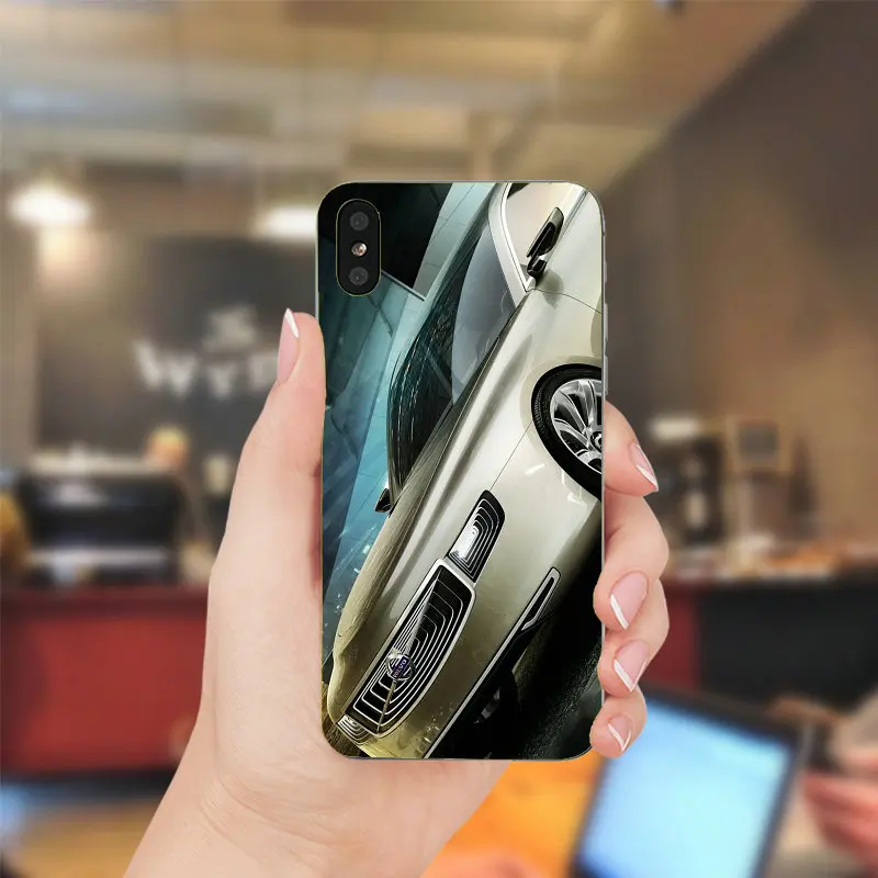 Модный автомобильный мягкий силиконовый чехол для мобильного телефона Volvo, чехол для iPhone X, XR, XS Max, 10, 7, 6, 6s, 8 Plus, 5, 5S, SE, 5C, 4, 4S, чехол