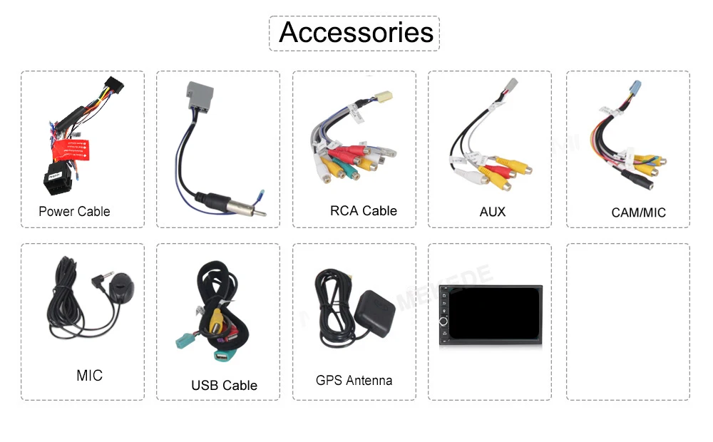 Discount 7"Universal Octa Core 2Din Car Android 9.0 Radio Multimedia Player PX5 4G RAM 64G ROM GPS Navigation IPS Screen TDA 7851 20