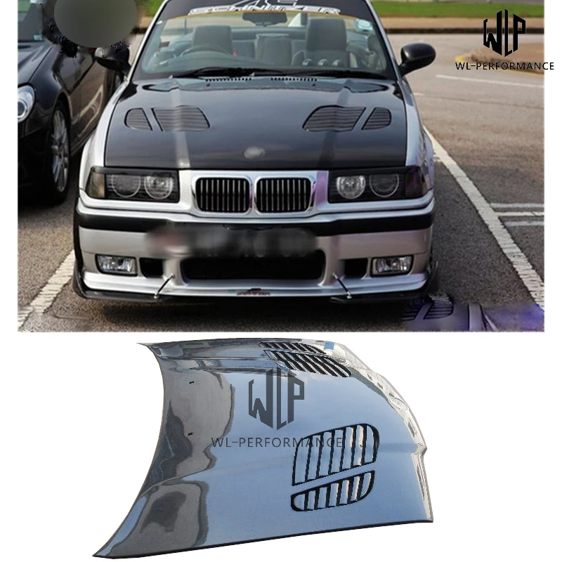 6 High Quality Carbon Fiber Front Engine Hood Bonnets Engine Covers Car Styling For Bmw 3 Series 6 M3 Style Body Kit Hoods Aliexpress