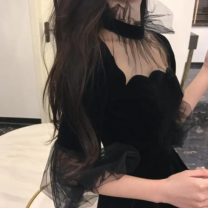 Robe femme ete, модное дизайнерское летнее Сетчатое платье, женские открытые Платья vestidos de fiesta, женские платья