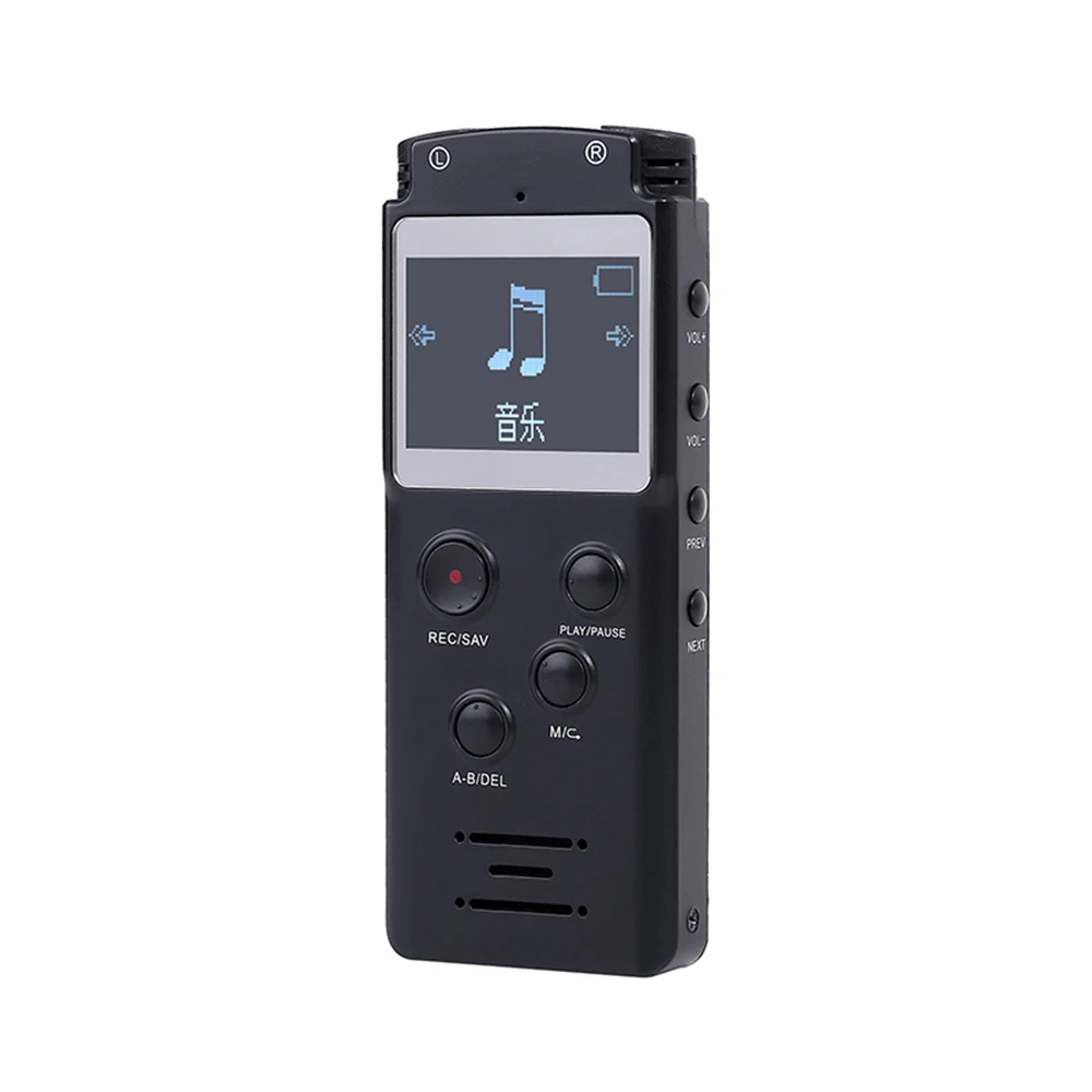 Newest Sk-501 8GB/16GB Noise Reduction Professional HD 1536KBPS Recording Pen Mp3 Professional WAV/ MP3 Format