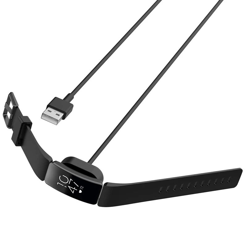 Топ Для Inspire Hr зарядное устройство 2-Pack 3.3Ft/100Cm Замена Usb зарядный кабель для-Fitbit Inspire Hr сердечный ритм A