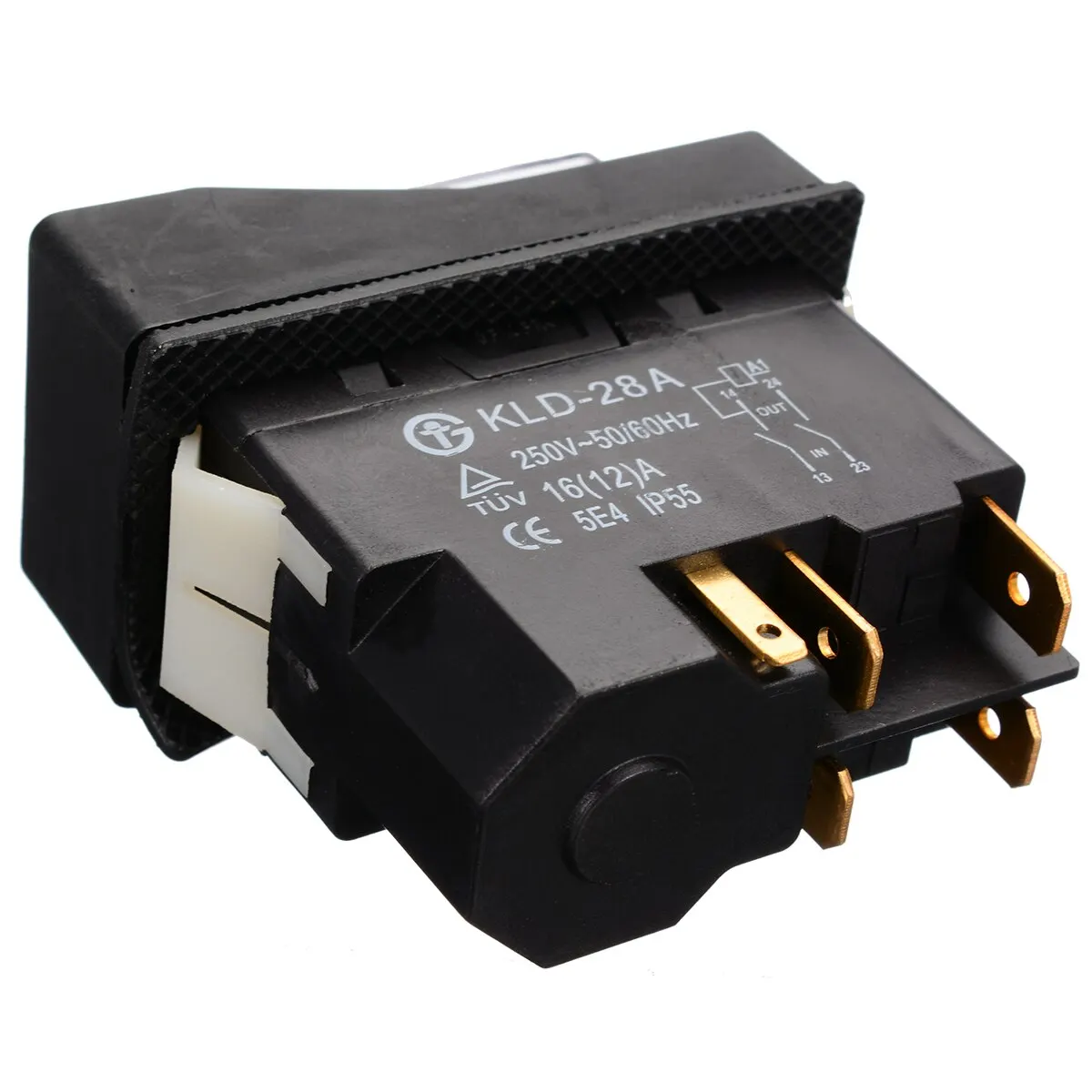 240V Electric On Off Switch 5-pin Socket For Minimix 140 150 Cement Concrete Mixers Replacement Electrical Red Green Switch