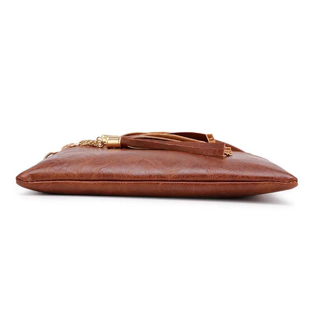 Crossbody bag Tassel Shoulder Bags Messenger Bag Phone Bag Fashion bags for women bag leather Women Zipper Solid Color bag