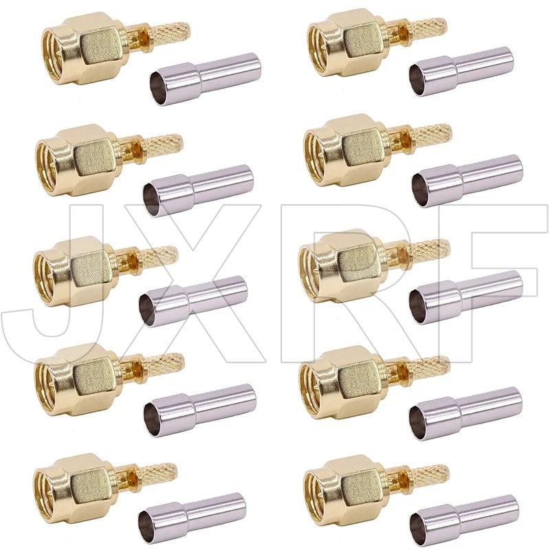 Conector De Engarce RG316 Para TV, Conector De Engarce Coaxial RF
