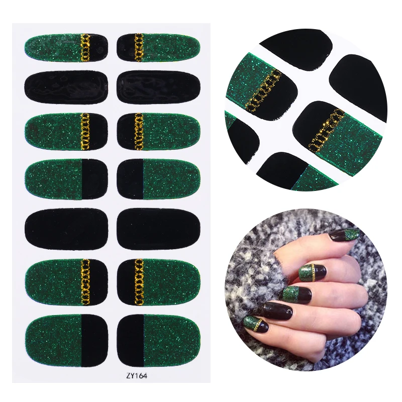 

Full Cover Nail Wraps Flowers Mixed Size Printed Image Self-adhesive 3D Nail Stickers Decals Nail Accessories Nails Design