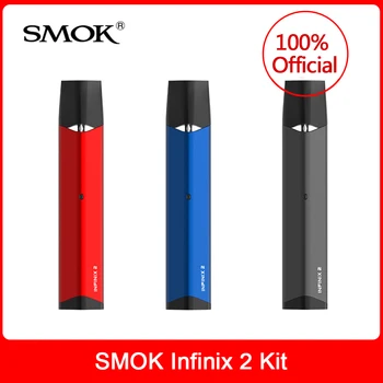 

Original SMOK Infinix 2 Kit built in 450mAh Battery + 2pcs MTL Pod 2ml 1.4ohm e-cigarette vs novo nord drag nano vape pod kit