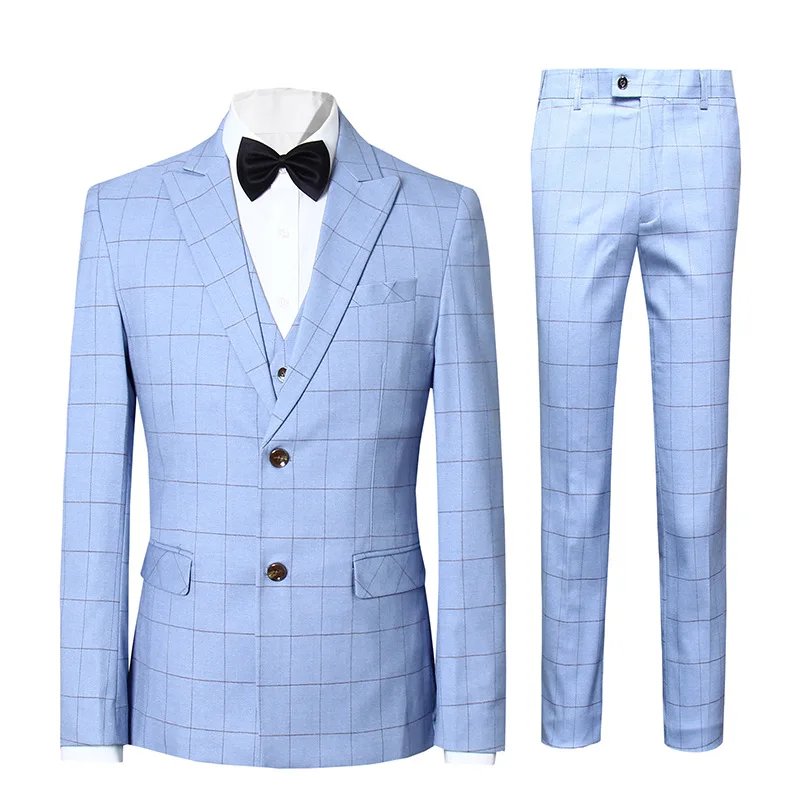 

Men Suits Three Pieces Smart Casual Men Suit
