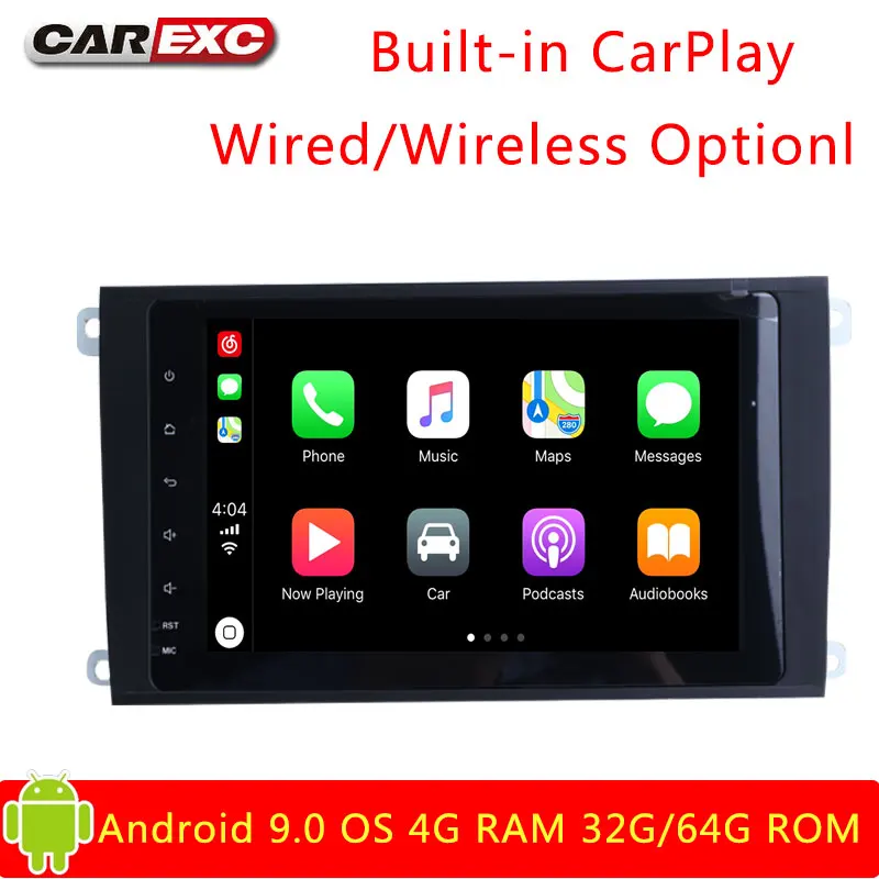 Best Android 9.0 Octa Cores Car Radio Stereo System For Porsche Cayenne 2003-2010 With Canbus Wifi GPS Navigation Radio Carplay 0
