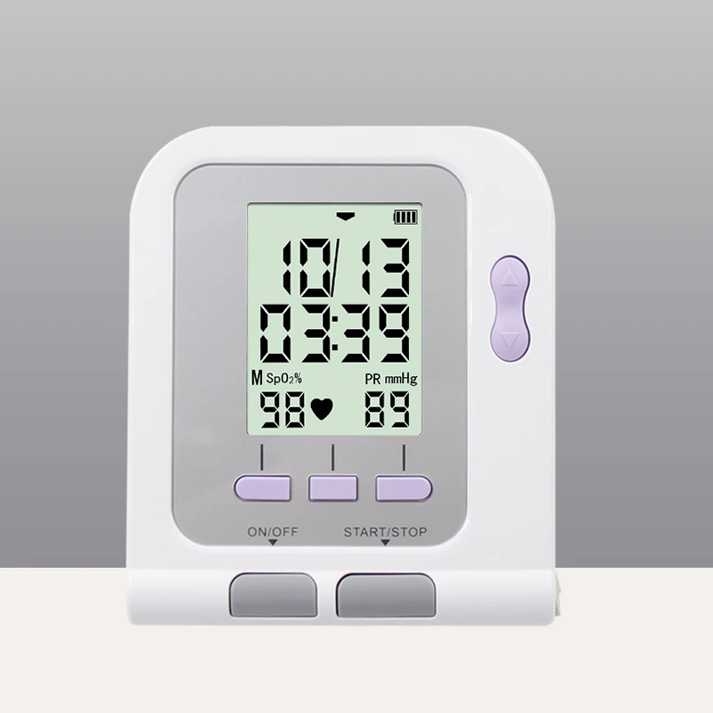 CONTEC08C Automatic Digital Blood Pressure Monitor BP Monitor Sphygmomanometer Heart Beat Rate Pulse Meter Large Screen blood pressure monitor blood pressure meter