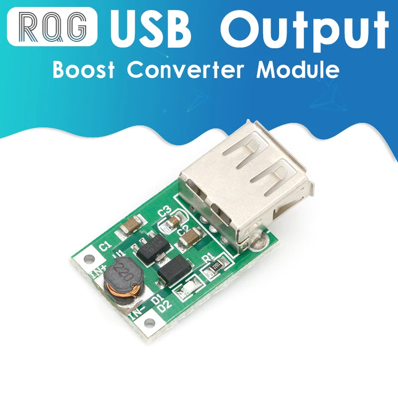 DC-DC 2V-5V до 5V 1200MA 1.2A повышающий усилитель USB Мобильный блок питания литиевая