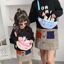 Новинка года; сезон весна; Сумочка с блестками и рисунком; сумка-мессенджер для девочек; Студенческая нагрудная сумка с рисунком; цветная сумка для девочек и детей