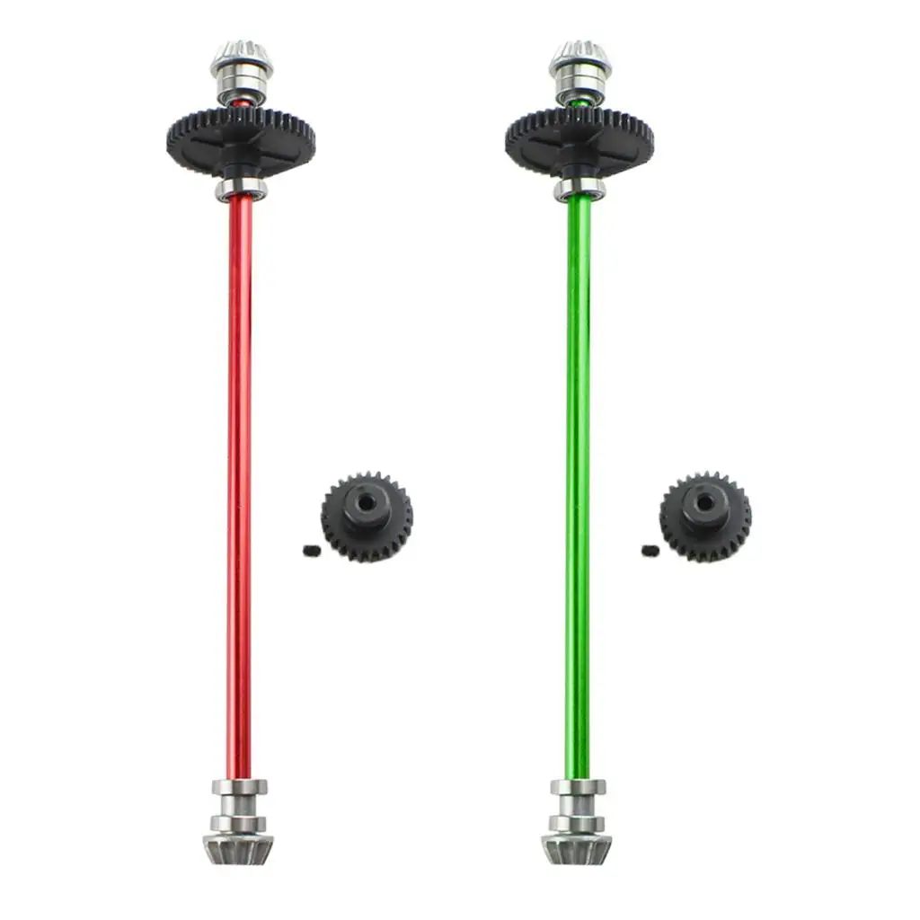 Differ Gear Center Transmission Shaft Drive Shaft Set Kit DIY Fits WLtoys 1:14 144001 RC Cars Models Parts