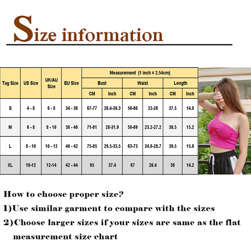 New Fashion Women One Shoulder Sleeveless Crop Tops Knitted Embroidery Tank Top Ladies Casual Slim Tops Club Party Wear Summer