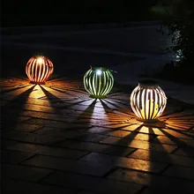 1 шт украшение сада для улицы садовый фонарь солнечной энергии Лампа Домашнее украшение для двора