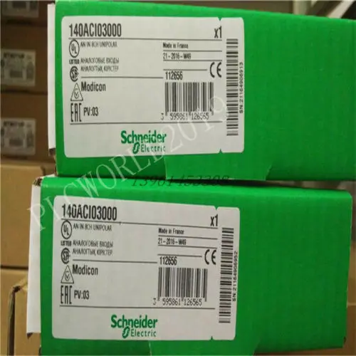 Schneider Electric 140ACI03000 биполярный аналоговый входной модуль Modicon Quantum