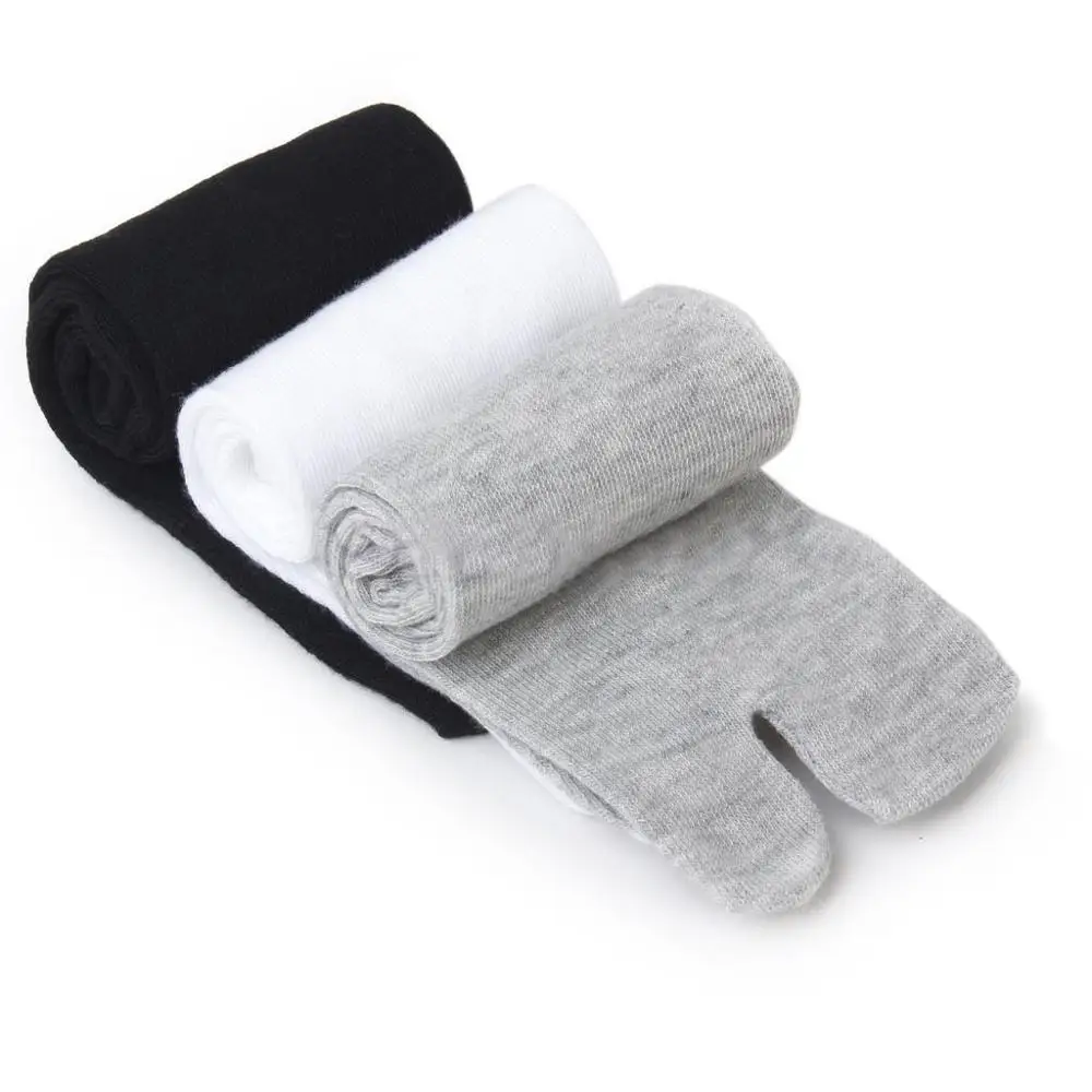 1 Pair Men Women Japanese Flip Flop Sandal Split Toe Socks Kimono Foot 
