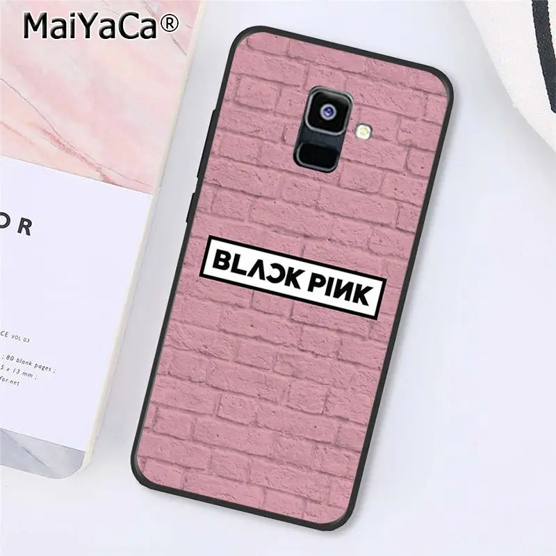 A16 MaiYaCa розовый k-pop BTS kpop чехол для телефона для samsung Galaxy A7 A8 A6 плюс A9 A50 A70 A20 A30 A40 - Цвет: A16