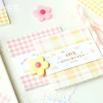 

Paper Notebook Plaid Party Series PDA Material Note Portable Notebook 6-