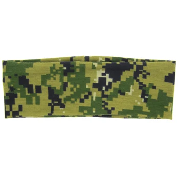 

Camouflage Winter Printed Floral Knotted Headwear Headband For Girls Hair Accessories Holiday Party