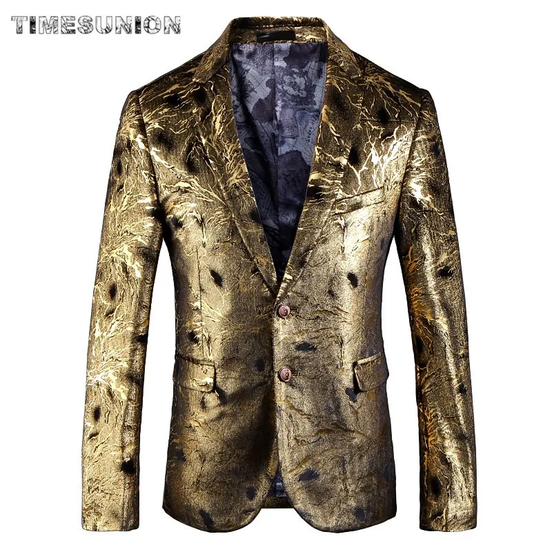 

Top Grade Blazer Masculino Gorgeous Wedding Prom Blazers Single Button Stylish Mens Blazer Jacket