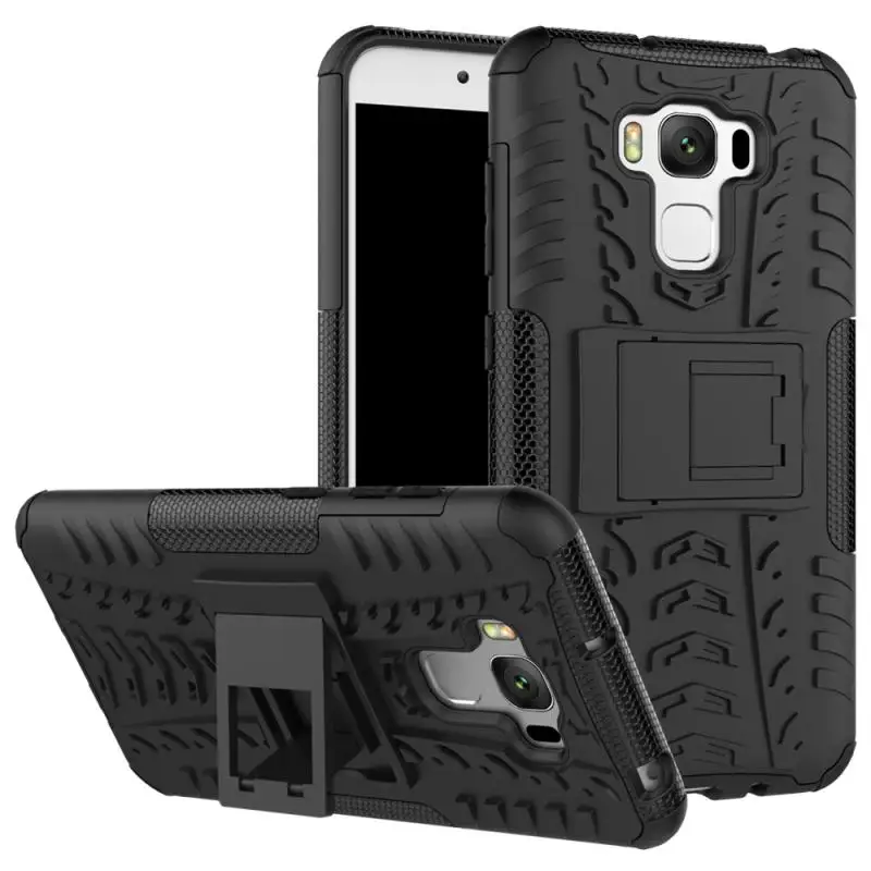 Heavy Duty Armor Case for ASUS Zenfone 3 ZE520KL ZE552KL Laser ZC551KL Max ZC520TL ZC553KL Back Cover Silicone + PC Phone |