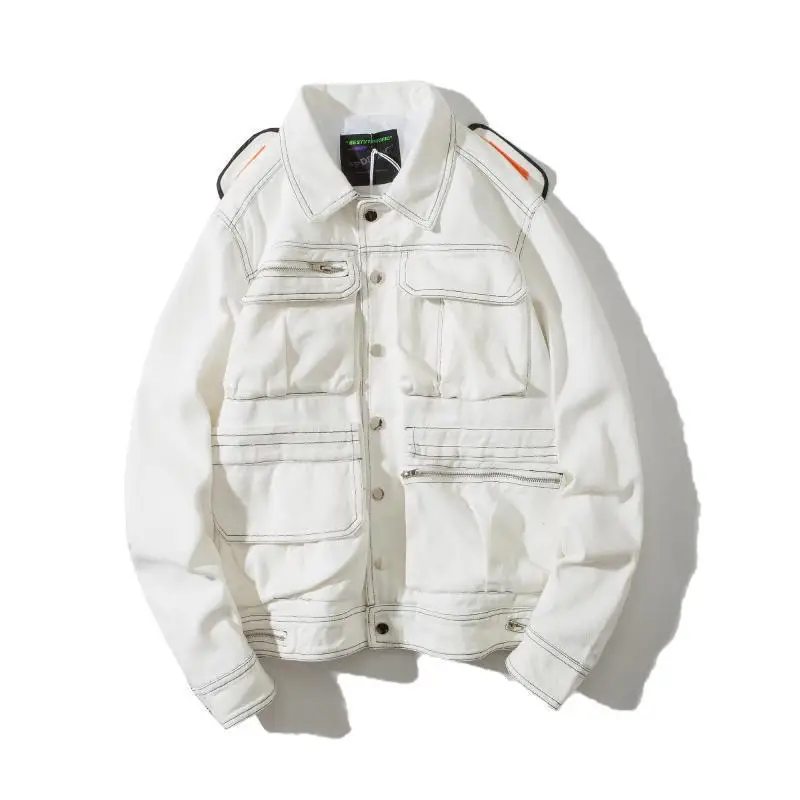 

Origional Men'S Wear Shu 2019 New Style Origional Popular Brand Coat Men's Washing Multi-pockets Skills Jacket Men's Autumn And