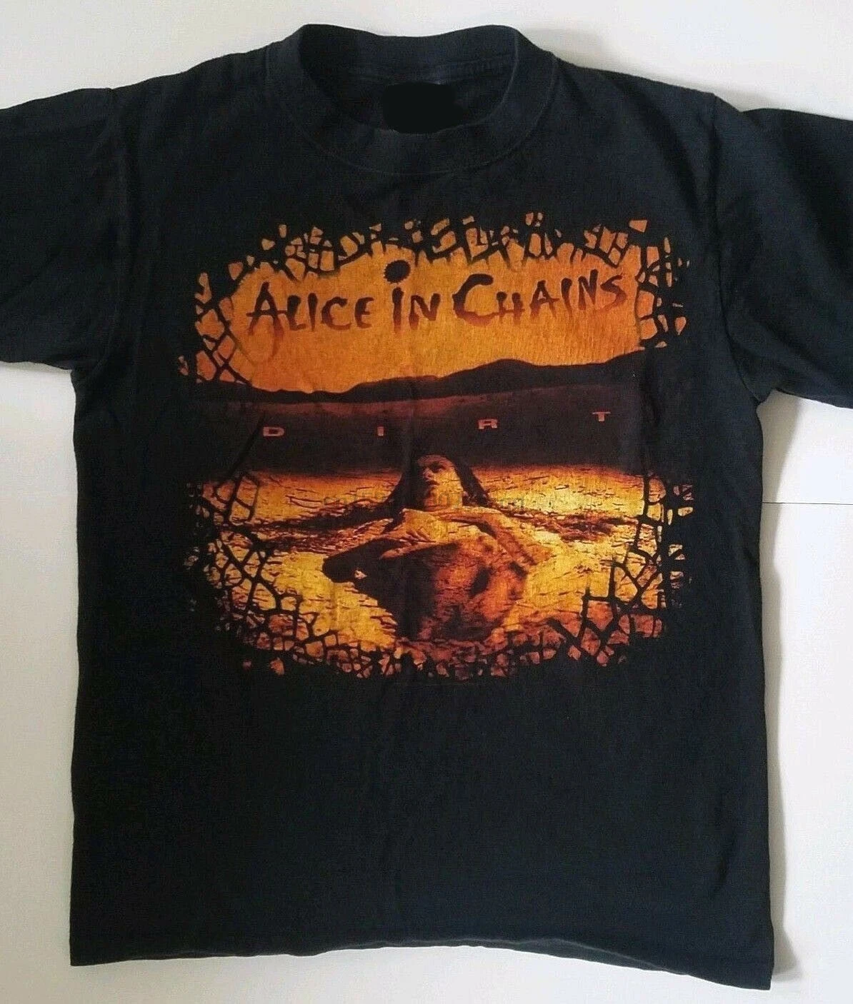 VTG Alice in Chains Dirt винтажная 1992 Гранж рок концерконцертная черная футболка размер США