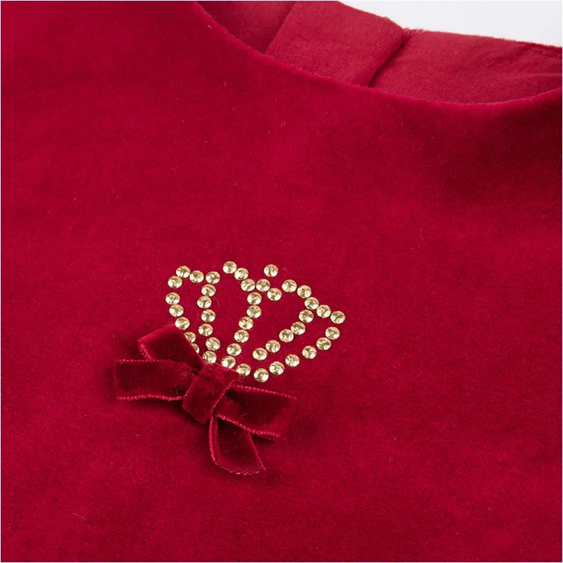 

Tk18751dr Girls' Shirt Nobility Wine Red Champagne Gold Liangsi Gauze New Style Princess Dress Formal Dress