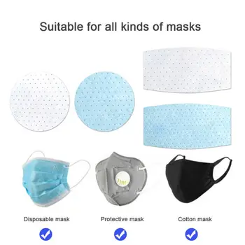 

High Quality New Disposable 3 Layers Non-Woven Mask Pad PM2.5 Dustproof Gasket Replacement for all kinds of Masks