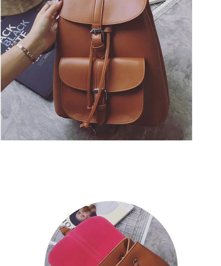Женская сумка, женская модная простая однотонная вместительная Портативная сумка на молнии, студенческие рюкзаки, сумки для женщин, школьная сумка для девочек