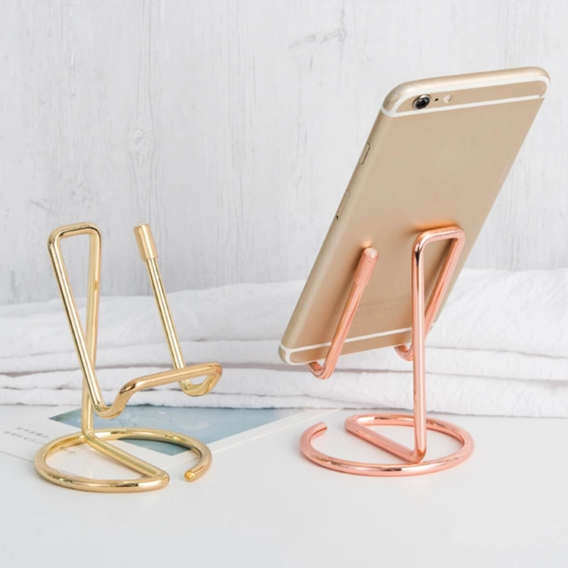 Soporte Universal Simple para tableta y teléfono móvil, estante de escritorio para oficina