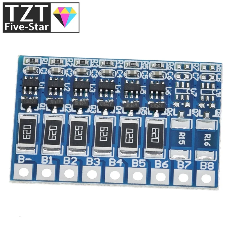 TZT 1/3PCS 6S 4,2 V Li-Ion Balancer Board 18650 Li-Ion Balancing Full Charge Batterie Balance Board – Detail 10