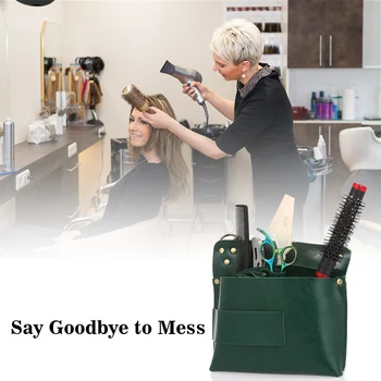 

Two Colors Hairdressing Scissors Holder Scissor Pouch Holster with Belt for Hairdressers Hairdressing Holder Pouch Case PU Bag